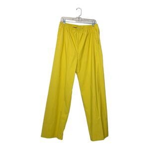 Columbia men yellow pull on impermeable pants size large